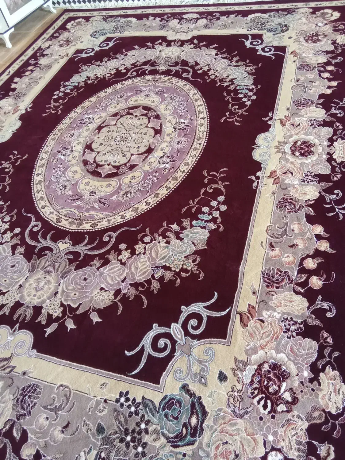 دوعدد فرش ۱۲متری نخ ستاره یزد و هلال البرز ترکمن|فرش|انبارآلوم, |دیوار