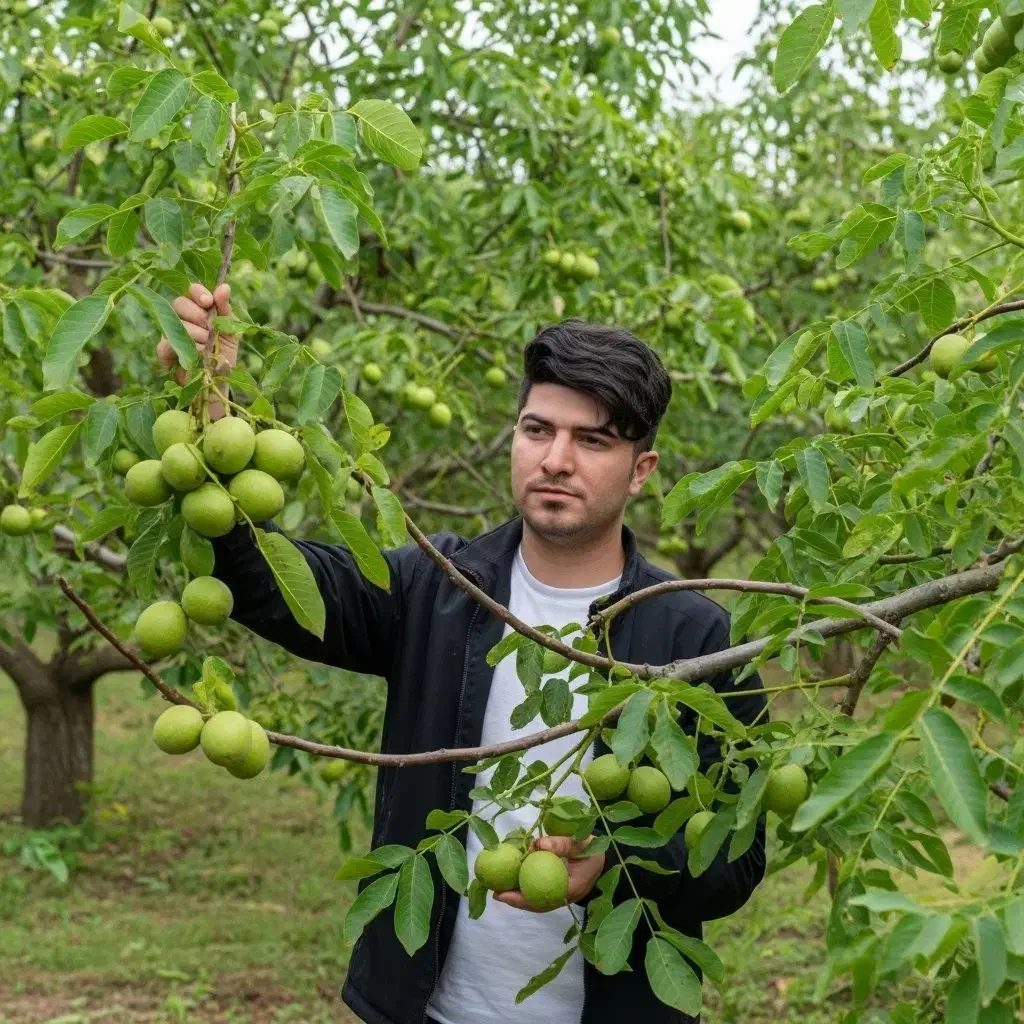 تخصص ما گردو خوشه ای هست|خدمات باغبانی و درختکاری|مراغه, |دیوار