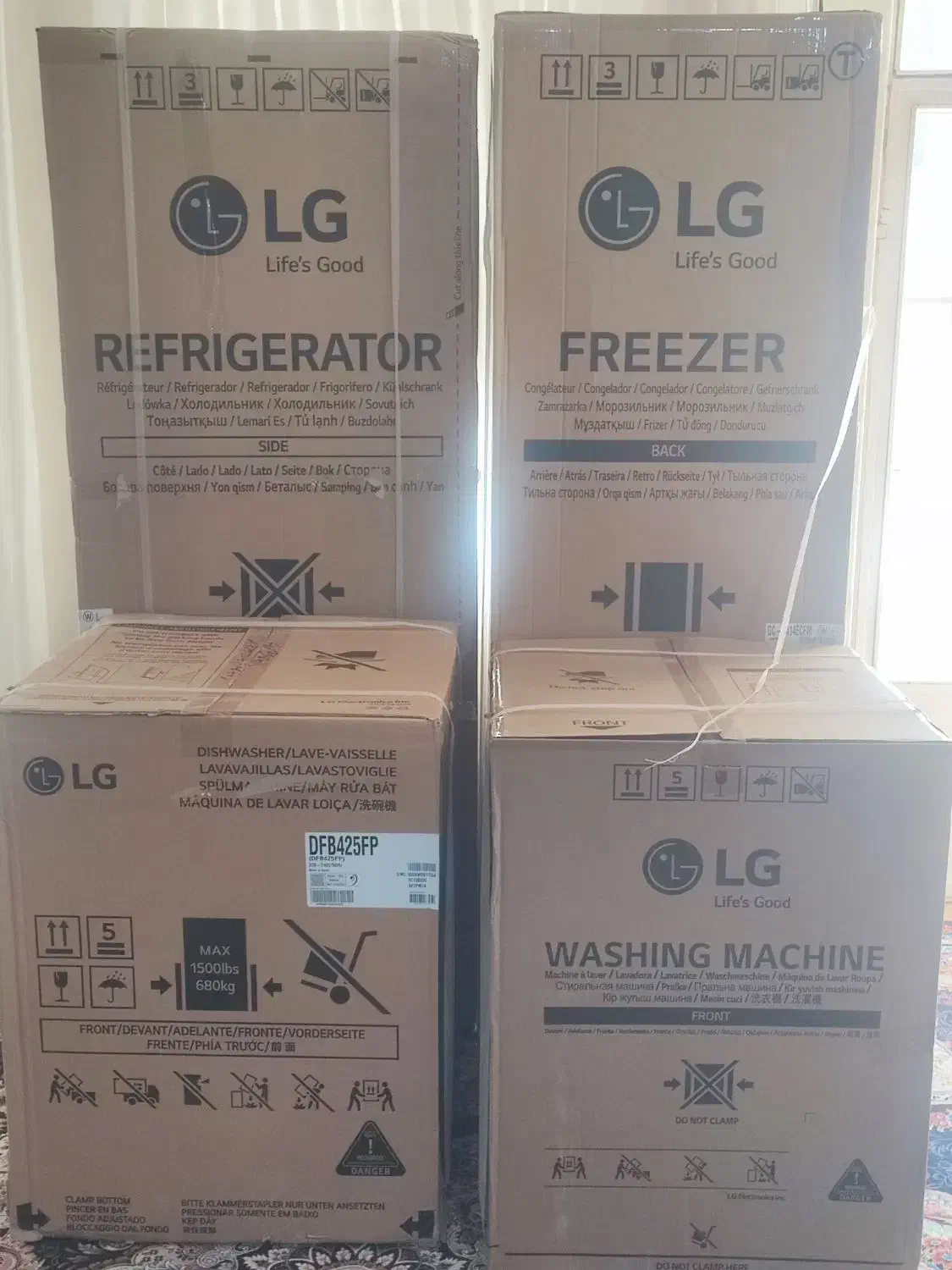 * 4 قلم لوازم خانگی ال جی آک زیر قیمت*|سایر لوازم برقی|شاهینشهر, فردوسی|دیوار