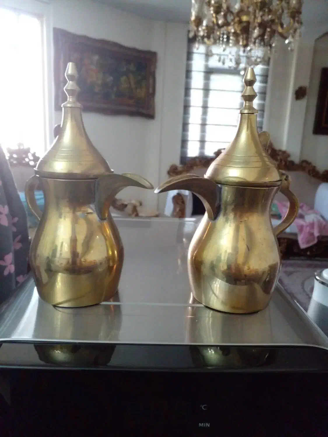 دله عربی برنز|قوری، کتری، قهوه‌ساز دستی|ملایر, |دیوار