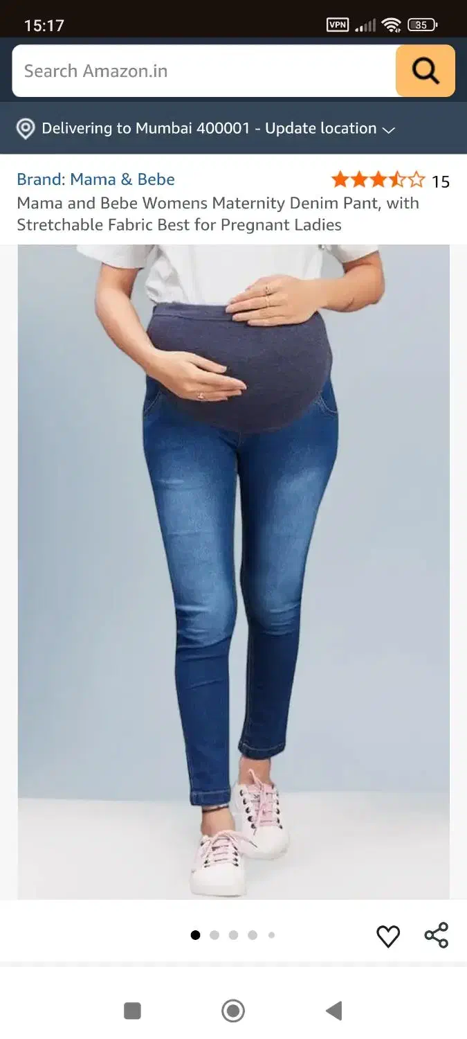 شلوار جین بارداری کاملا نو باتگ خرید از کانادا|لباس|تهران, بنیهاشم|دیوار