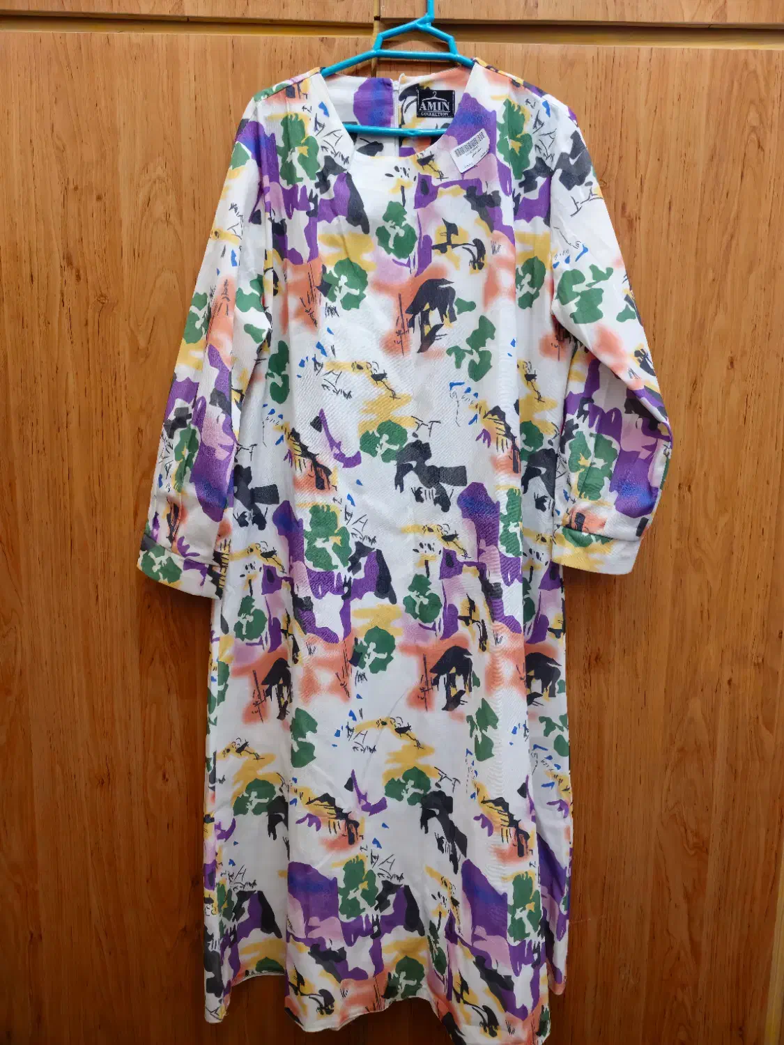 مانتو کفتان نخی جلو بسته بلند ماکسی فری سایز|لباس|شیراز, آزادی|دیوار