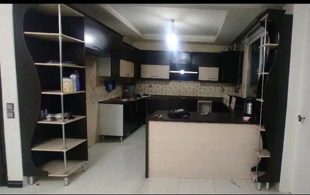 ۱۶ متر کابینت زمینی و هوایی همراه اوپن  سینک و هود|آبچکان و نظمدهنده ظروف|سرپل ذهاب, |دیوار