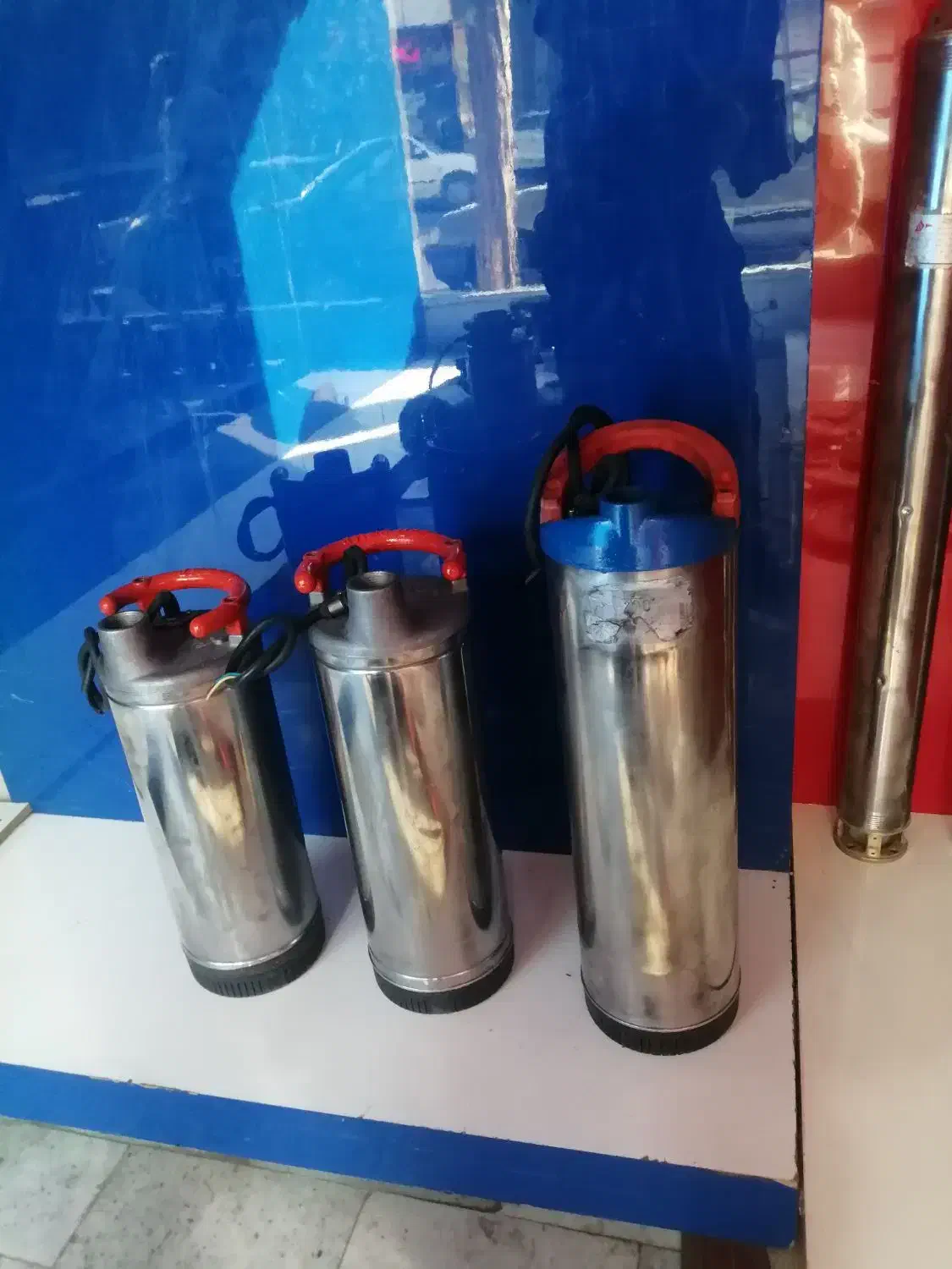 پمپ کفکش90و65و45متری برند رادپمپ استیل|ماشین‌آلات صنعتی|فردیس, شهرک شهید حسینی|دیوار