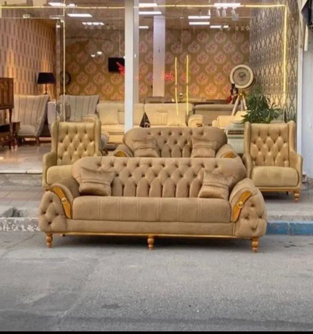 مبل راحتی چستر لمسه|مبلمان خانگی و میز عسلی|محمدیه-قزوین, |دیوار