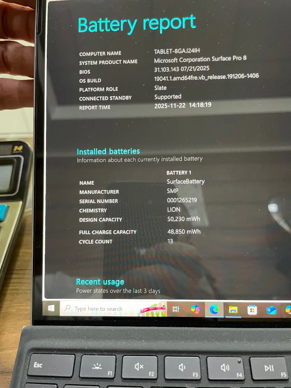 سرفیس ۸ پرو ۱۲۸|تبلت|تهران, هروی|دیوار