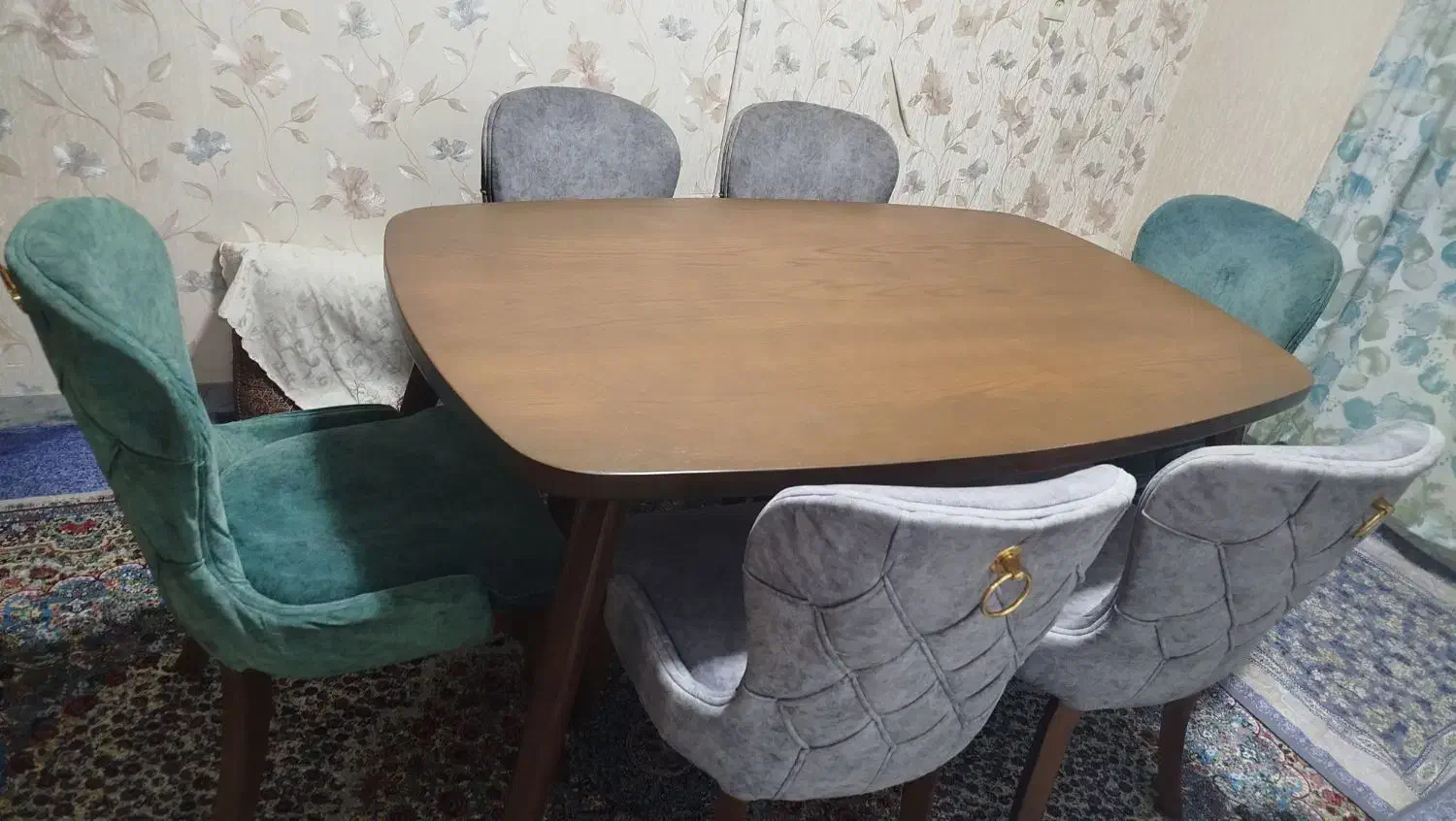 میزوصندلی غذاخوری ۶نفره چستر|میز و صندلی غذاخوری|یزد, |دیوار