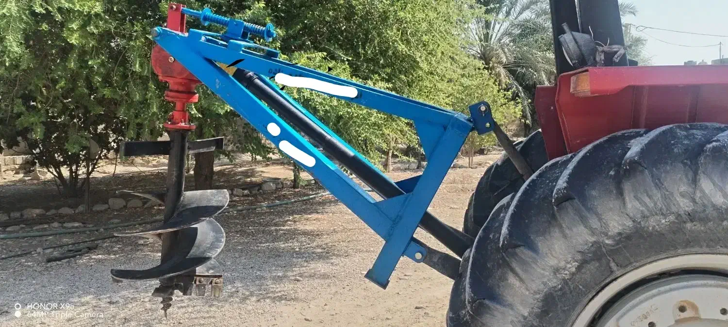 مته چاله کن پشت تراکتوری|ماشینآلات صنعتی|برازجان, |دیوار