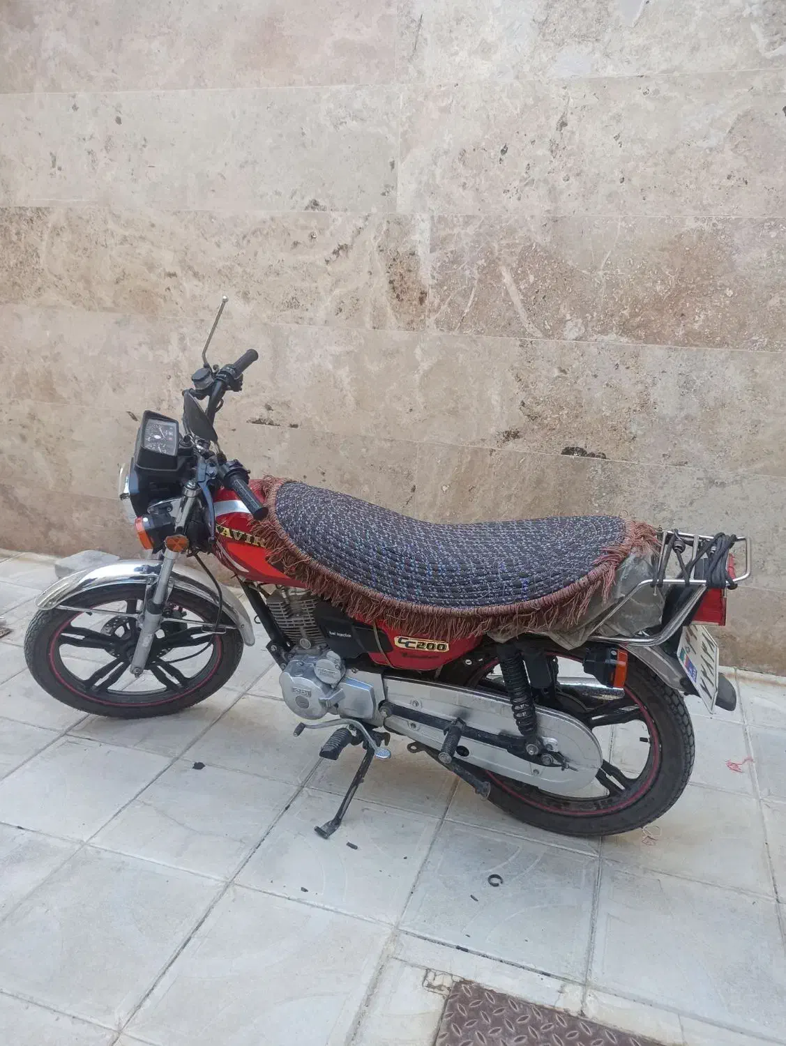 موتور سیکلت ۲۰۰ مدل ۱۳۹۷ ترخیص و استفاده سال ۱۳۹۸|موتورسیکلت|مراغه, |دیوار