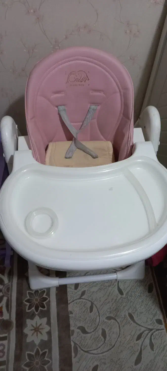 صندلی غذای کودک هپی بی بی در حدنو|تخت و صندلی بچه|فردیس, شهرک ۱۱۰|دیوار