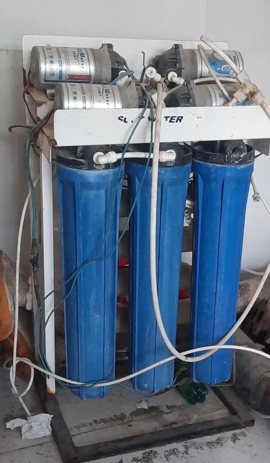 دستگاه تصویه اب صنعتی|آبسردکن و تصفیه آب|دهلران, |دیوار