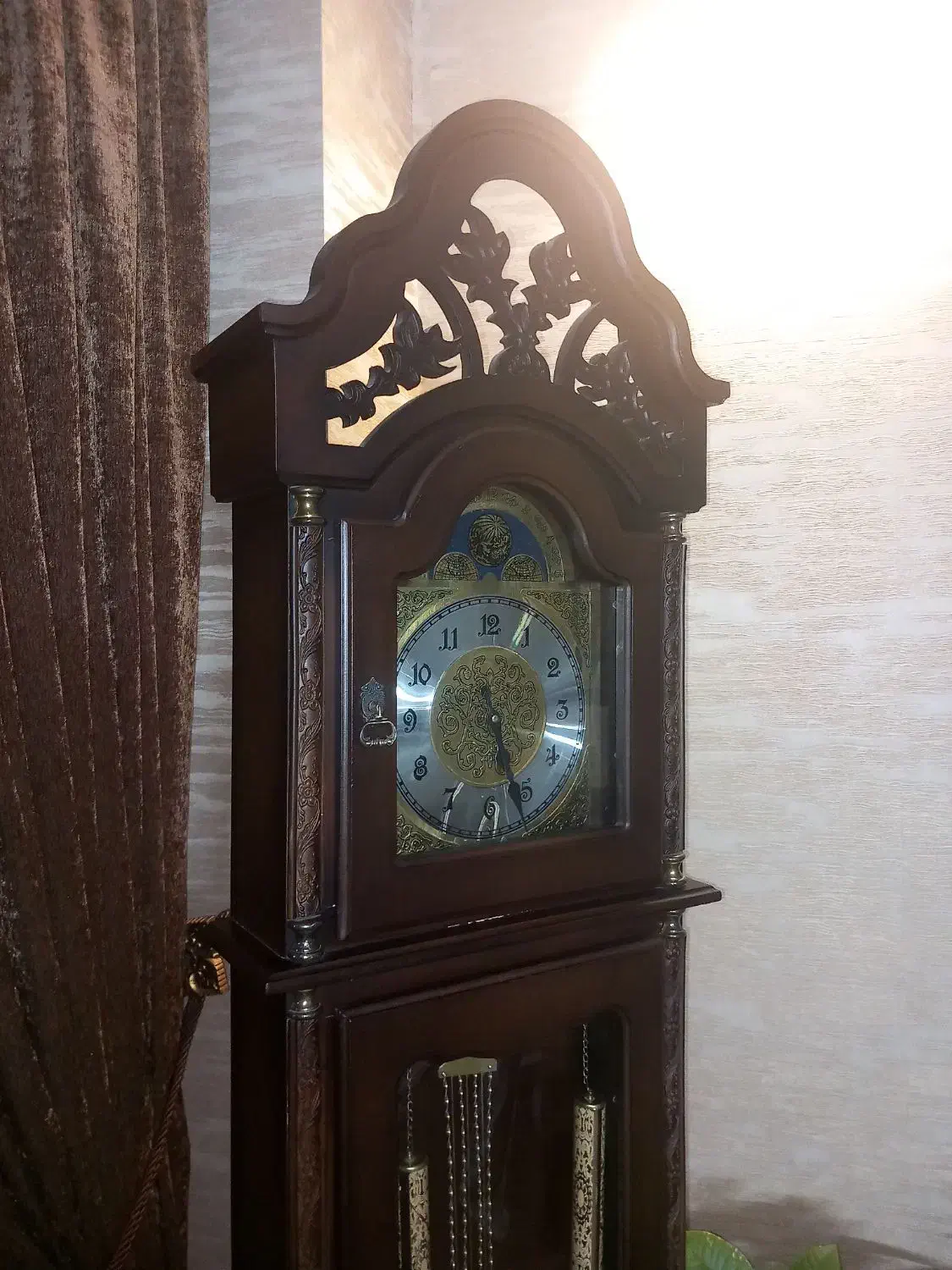 ساعت ایستاده چوبی زنگدار|ساعت دیواری و تزئینی|اصفهان, آهنگران|دیوار