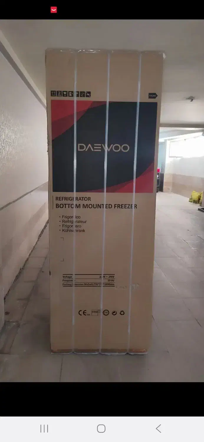 یخچال و فریزر دوو مدل ۱۰Ti در حد آکبند|یخچال و فریزر|رامسر, |دیوار