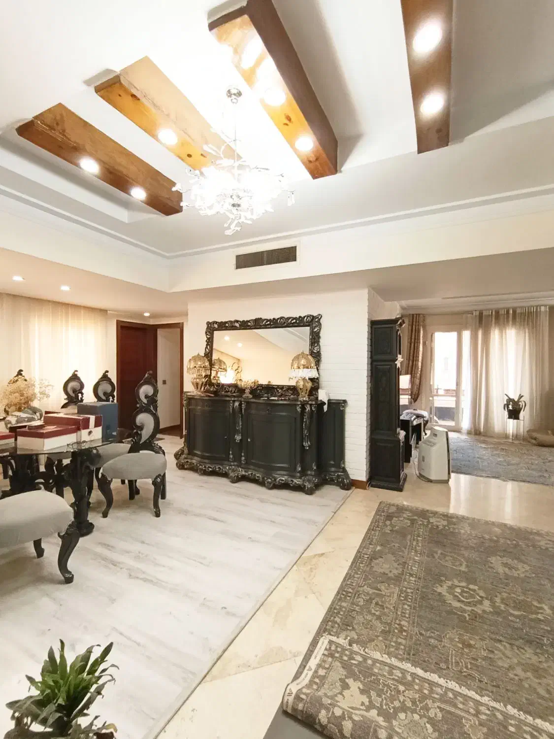 تراس چیدمان ۲۱۰ متر طبقه ۴   تاپ لوکیشن