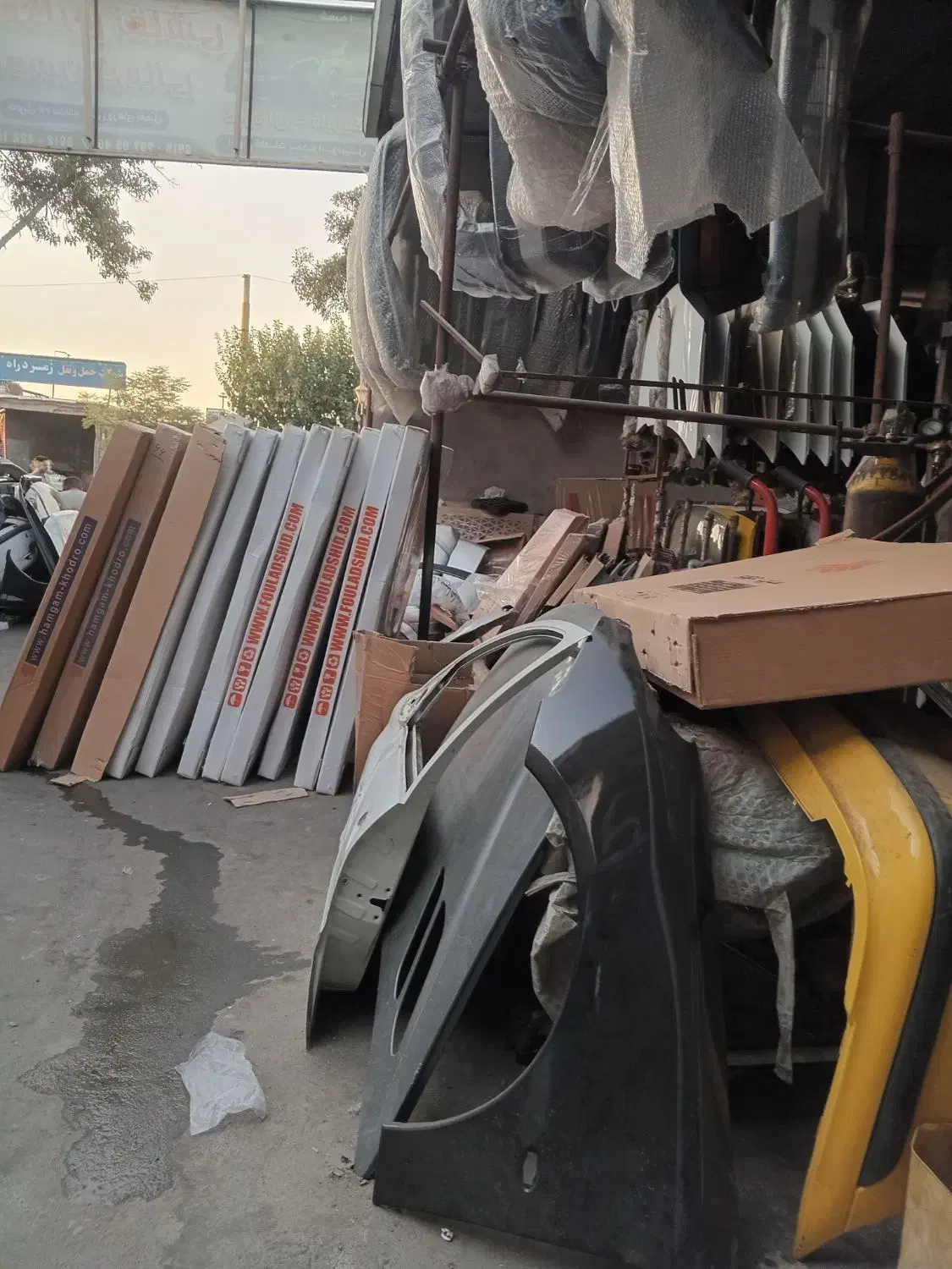 کاپوت گلگیر سپر  شرکتی پژو 405 206 پارس پراید|قطعات یدکی و لوازم جانبی|تهران, هرندی|دیوار