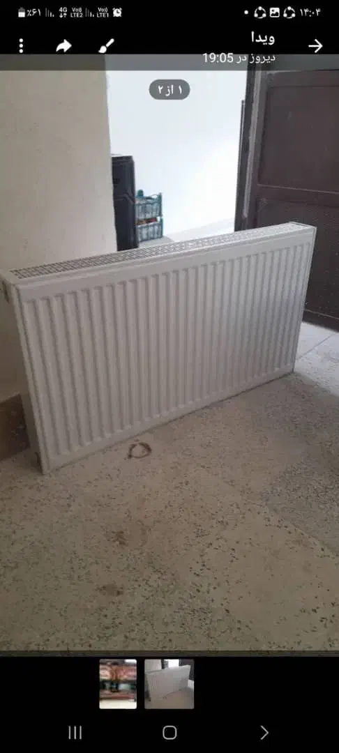 رادیاتور استفاده نشده یک متر و ده سانت|آبگرمکن، پکیج، شوفاژ|محمدیه-قزوین, |دیوار