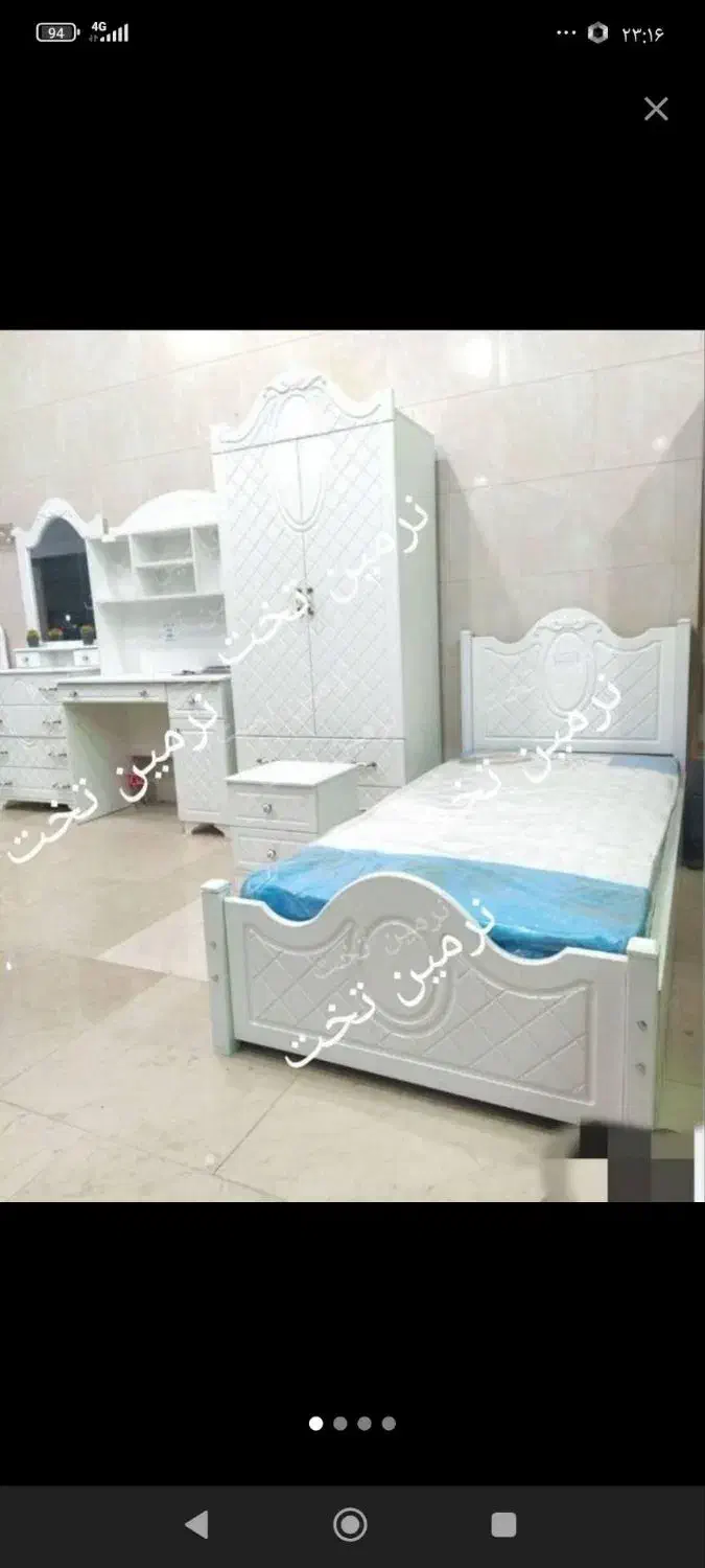 تخت خواب تکنفره ++ مخصوص نوجوان|تشک تختخواب|کرج, ساسانی (قلمستان)|دیوار