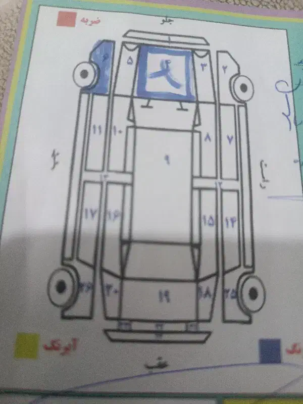 206 sd V8 مدل 96|خودرو سواری و وانت|میاندوآب, |دیوار