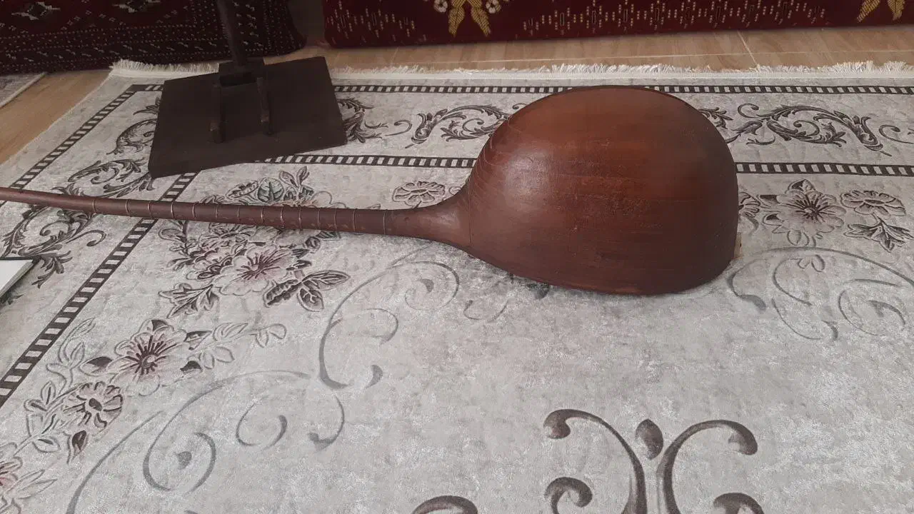 دوتار ترکمنستان|سازهای سنتی|گنبد کاووس, |دیوار