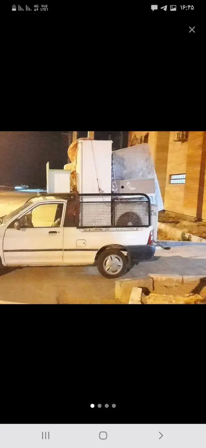 وانت بار حمل اثاثیه منزل همراه کارگر اسباب کشی|خدمات حمل و نقل|اهواز, زیتون کارمندی|دیوار