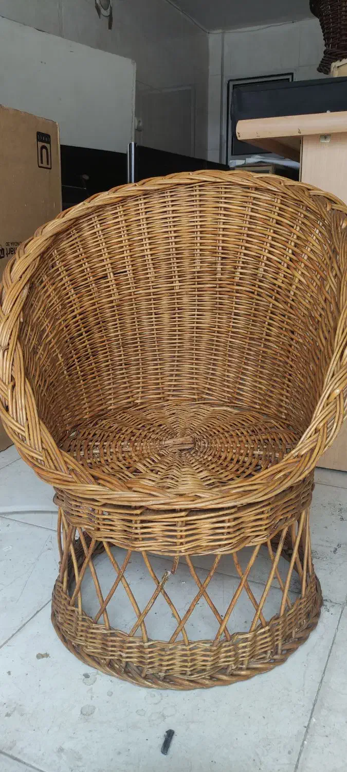 صندلی حصیری|صنایع دستی و سایر لوازم تزئینی|وحیدیه, |دیوار