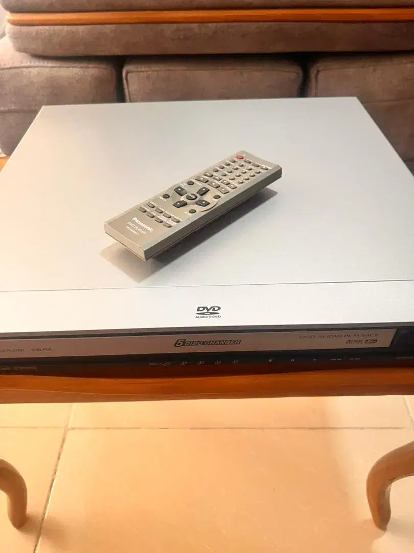 دستگاه dvd player5 disc پاناسونیک|پخش‌کننده DVD و ویدیو|اصفهان, خانه اصفهان|دیوار