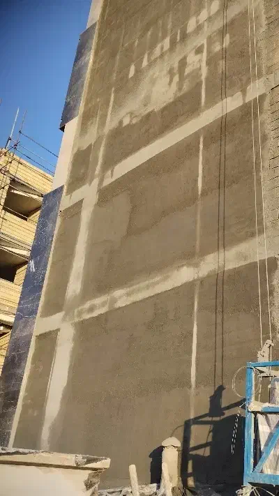 سیمانکاری  با دستگاه شات کریت  همراه با کلایمر|خدمات پیشه و مهارت|کرمانشاه, |دیوار