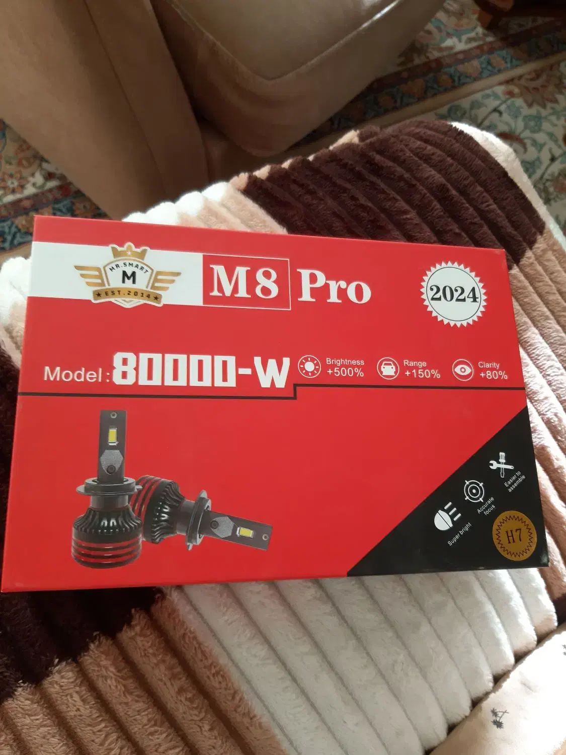 هدلایت M8PRO بر پایه H7|قطعات یدکی و لوازم جانبی|شیراز, نشاط|دیوار