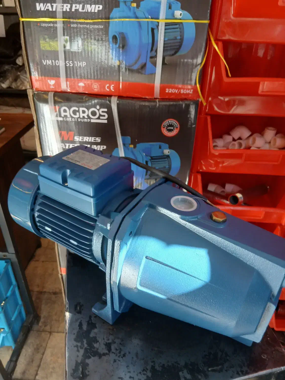 پمپ آب یک اسب جتی زاگرس|مصالح و تجهیزات ساختمان|تهران, جوادیه|دیوار