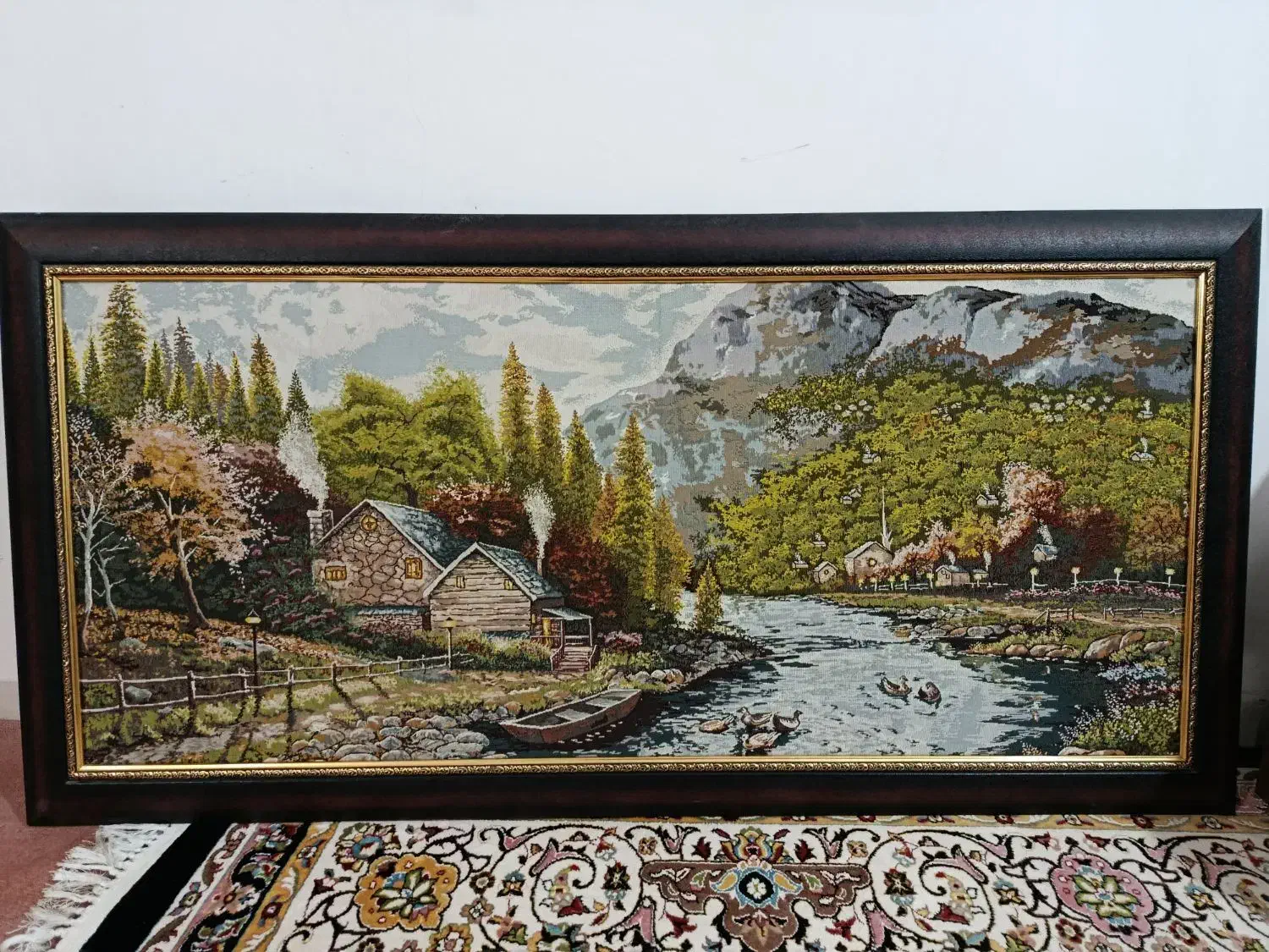 تزیینی|تابلو فرش|ایلام, |دیوار