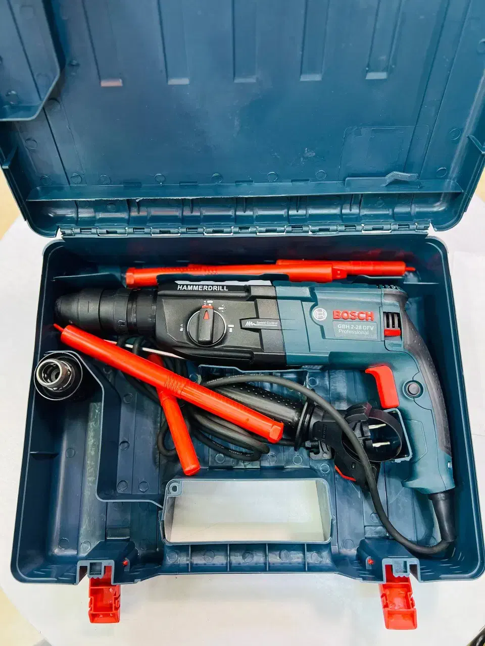 دریل بتن کن ۳ کاره بوش مدل 28-2 بالوازم کامل اکبند|ماشینآلات صنعتی|فردیس, فردیس|دیوار