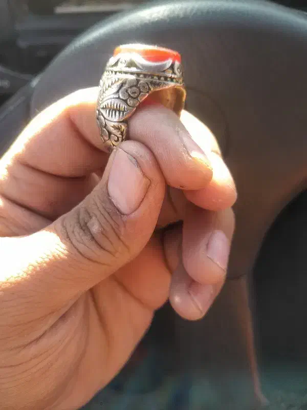 انگشتر عقیق|کلکسیون اشیاء عتیقه|کرمانشاه, |دیوار