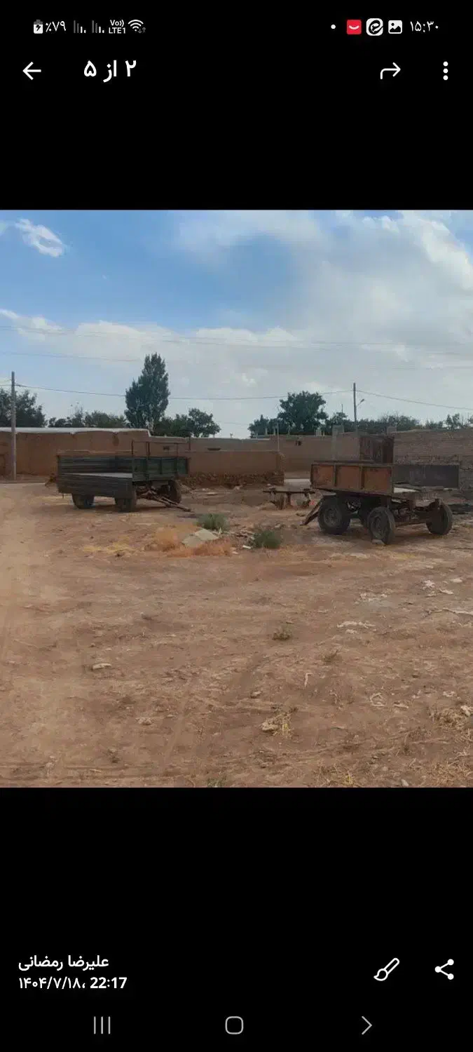 زمین مسکونی در روستای قادرخلج|فروش زمین و ملک کلنگی|سردرود, |دیوار