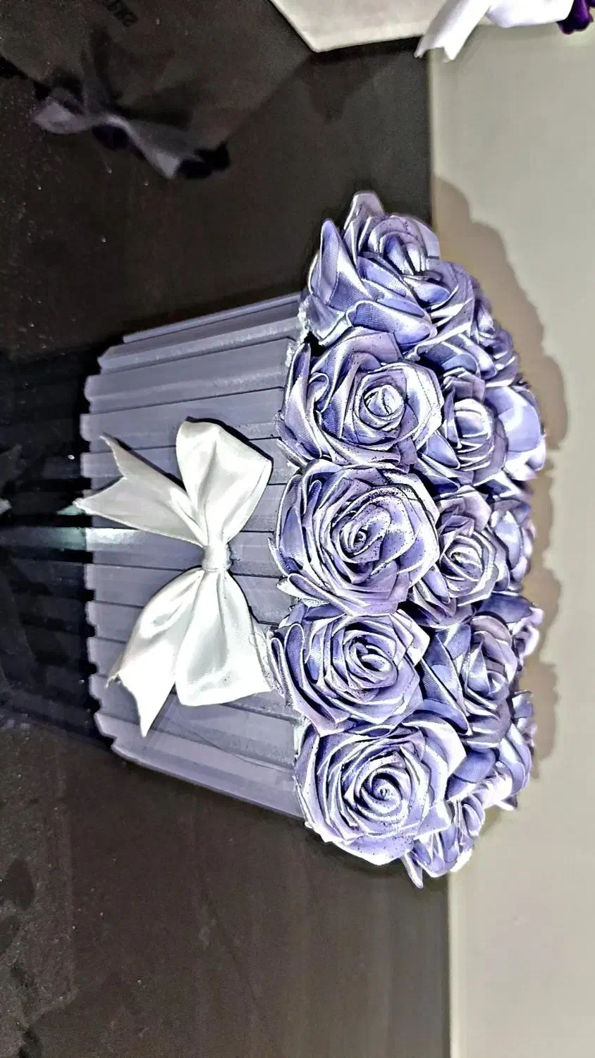 باکس 10شاخه گل زر ربانی یاسی|گل مصنوعی|اصفهان, شهرک کاوه|دیوار