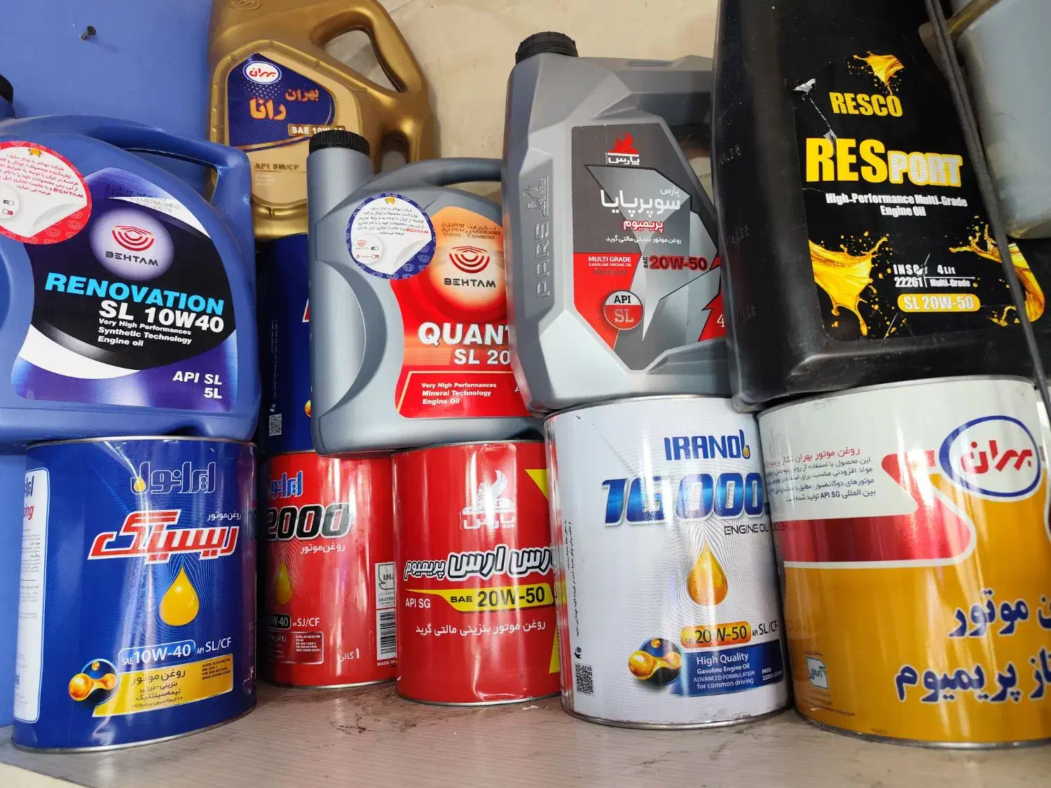 روغن  موتور به نرخ دولتی/ضدیخ/لنت/دیسک و صفحه/واشر|قطعات یدکی و لوازم جانبی|کرج, حسن آباد|دیوار
