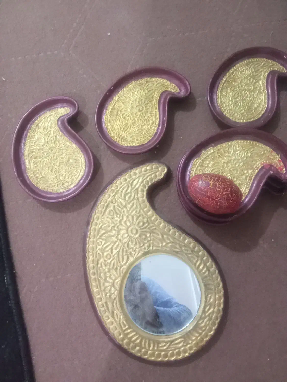 ظروف سفالی دست ساز مناسب شب یلدا 300|صنایع دستی و سایر لوازم تزئینی|شوشتر, |دیوار