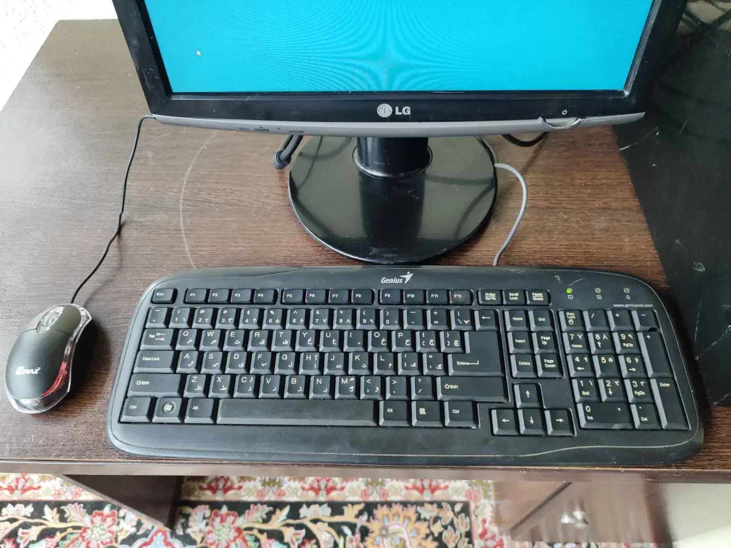 کامپیوتر ۴هسته رم ۸ ddr3 هارد ۵۰۰ گرافیک ۱|رایانه رومیزی|چالوس, |دیوار