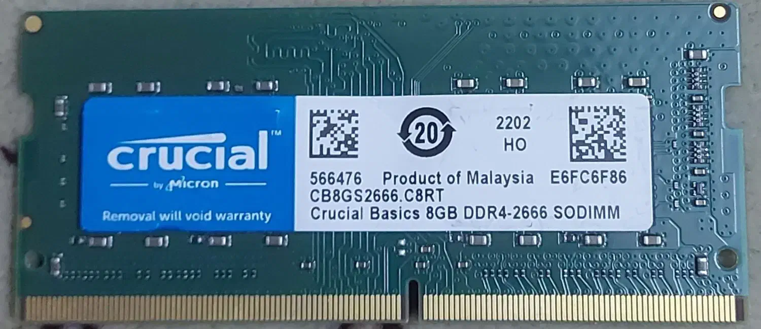 ram ddr4 crucial|قطعات و لوازم جانبی رایانه|تهران, سجاد|دیوار
