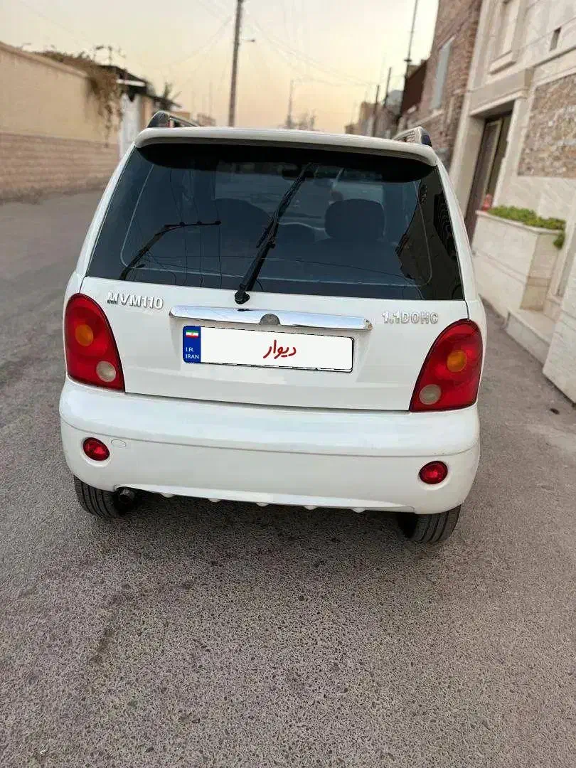 فروش یک دستگاه خودرو MVM 110  مدل 1392 (4) سیلندر|خودرو سواری و وانت|رفسنجان, |دیوار