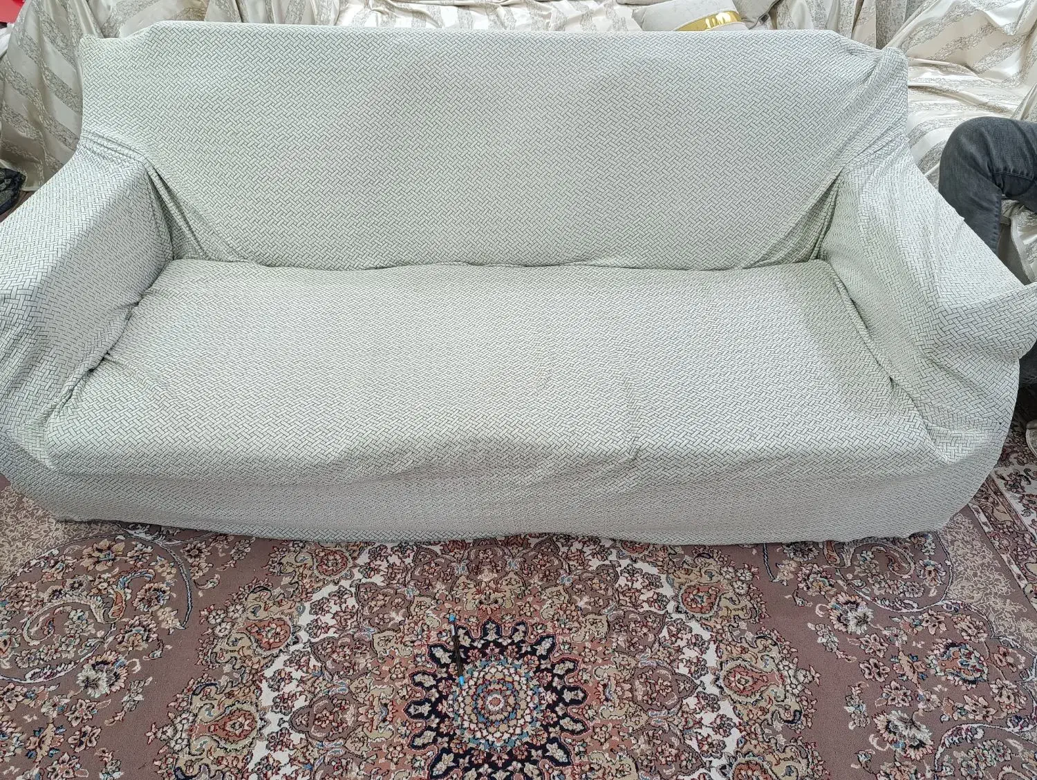 مبل راحتی ۷ نفره|مبلمان خانگی و میز عسلی|تهران, نازی‌آباد|دیوار