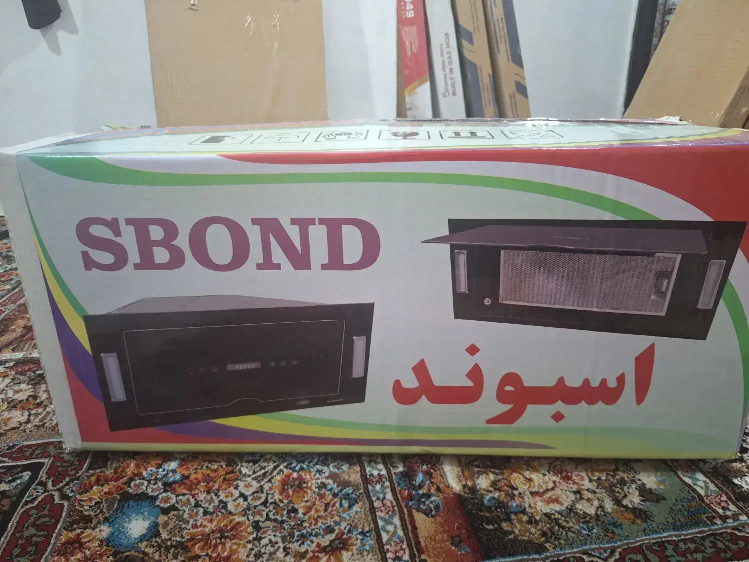هود مخفیsbondصفحه لمسی کنترل دار|هود|تبریز, |دیوار