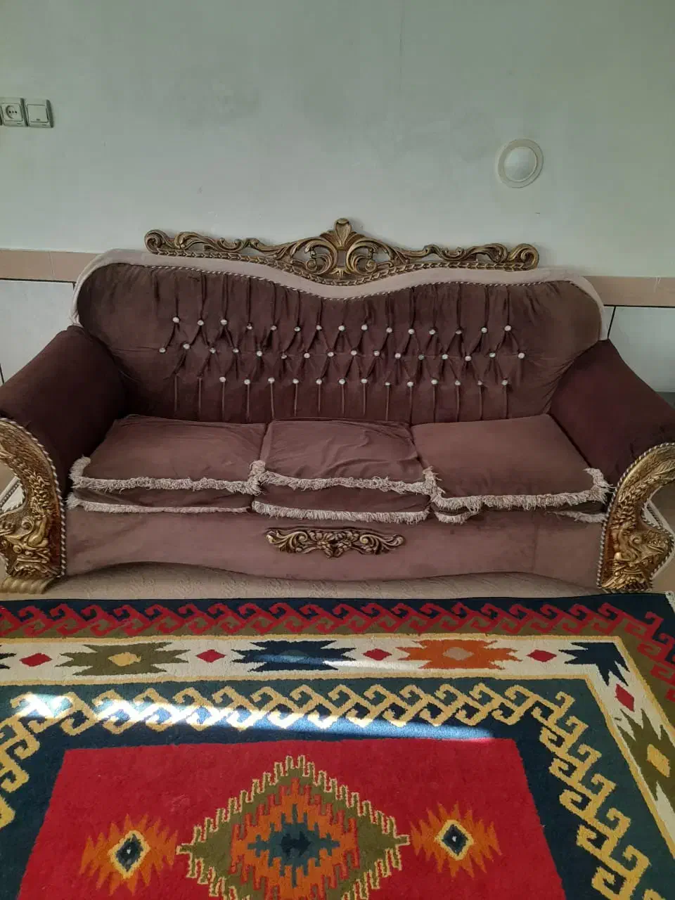 مبل ۷ نفره راحتی|مبلمان خانگی و میز عسلی|کازرون, |دیوار