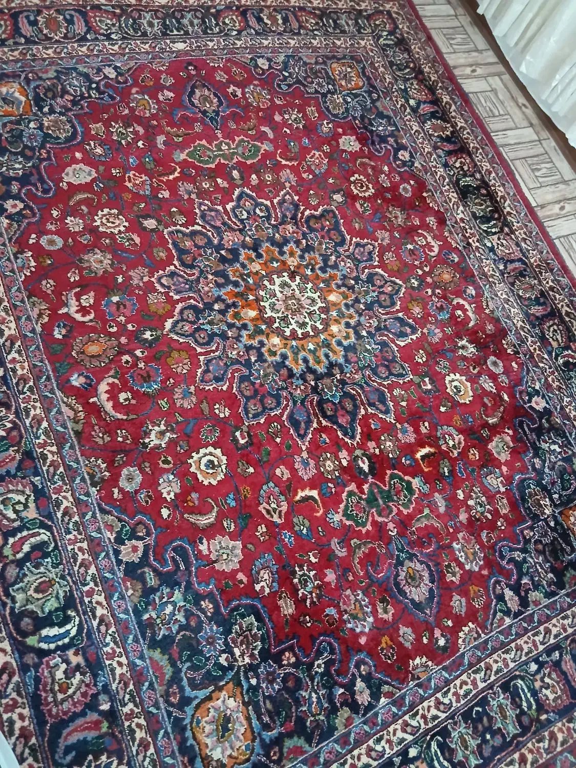 فرش دستباف ۱۲ متری گوشتی|فرش|مشهد, فرخد|دیوار