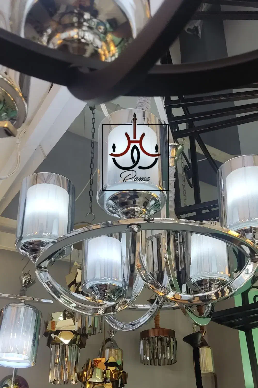 لوستر تحویل فوری با ضمانت کیفیت و قیمت کارخانه|لوستر و چراغ آویز|اندیشه, اندیشه فاز ۱|دیوار