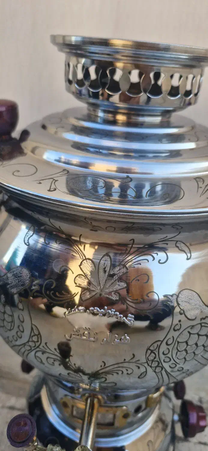 سماور گازی هراز نقش در حد نو|سماور، چایساز، قهوهساز|اسلامشهر, شهرک قائمیه|دیوار