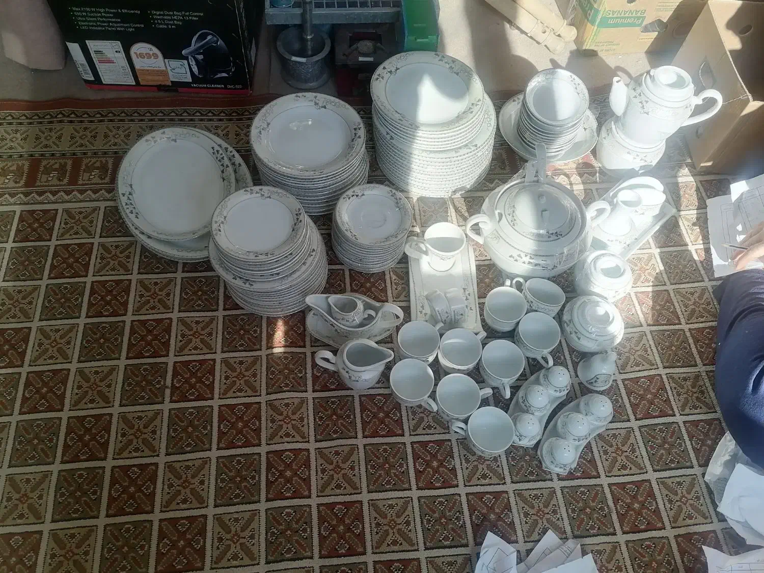 بشقاب چینی توس|ظروف سرو و پذیرایی|قم, پردیسان|دیوار