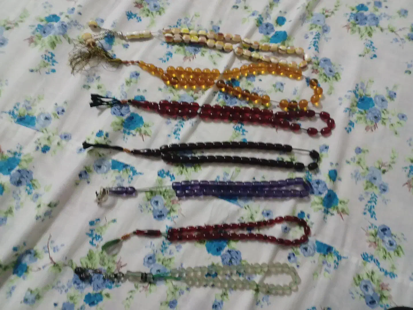 تسبیح چرکه ترکیه|کلکسیون اشیاء عتیقه|باسمنج, |دیوار