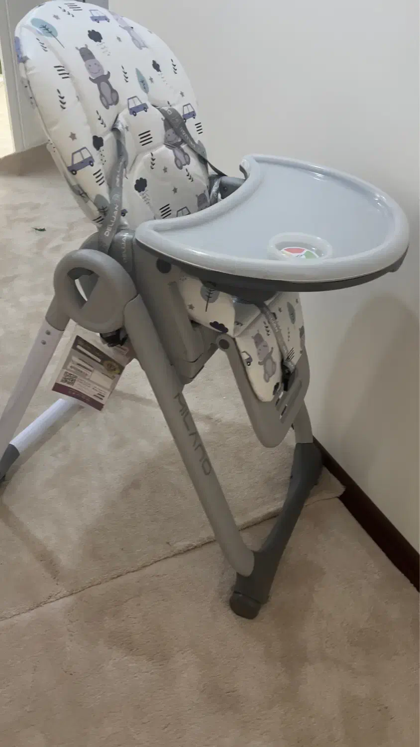 صندلی غذاخوری کودک دلیجان طرح حیوانات مدل میلانو|تخت و صندلی بچه|تهران, صد دستگاه|دیوار