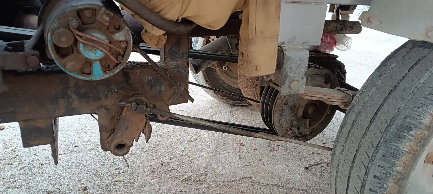 موتور سه چرخ دیزل روشن کمپرسی وزن 700کیلو 45میلیون|موتورسیکلت|اقبالیه, |دیوار