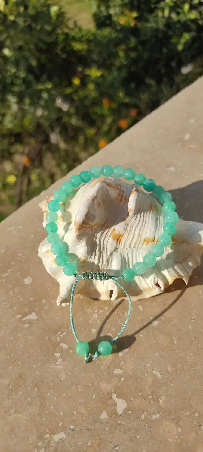 دستبند زنانه و دخترانه انواع سنگ های قیمتی|جواهرات|ساری, |دیوار